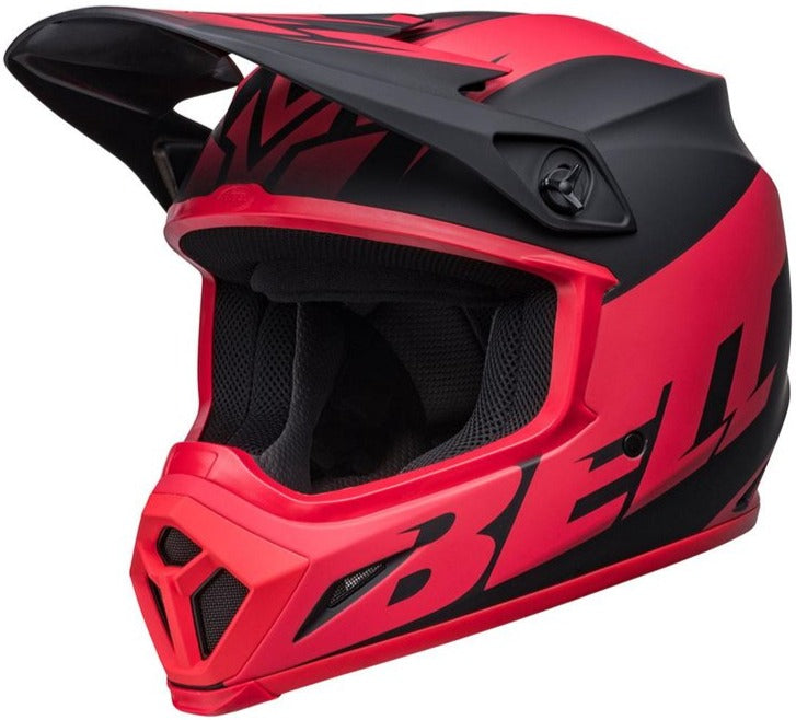 Bell MX-9 MIPS Disrupt Helmet - Black/Red Matt – Bike Kings